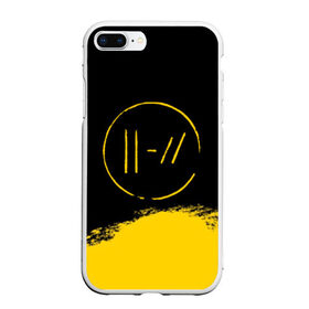 Чехол для iPhone 7Plus/8 Plus матовый с принтом TWENTY ONE PILOTS TOP в Екатеринбурге, Силикон | Область печати: задняя сторона чехла, без боковых панелей | 21 pilots | 21p | music | rock | top | trench | twenty one pilots | группа | музыка | рок