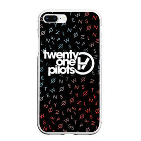 Чехол для iPhone 7Plus/8 Plus матовый с принтом TWENTY ONE PILOTS TOP в Екатеринбурге, Силикон | Область печати: задняя сторона чехла, без боковых панелей | 21 pilots | 21p | music | rock | top | trench | twenty one pilots | группа | музыка | рок