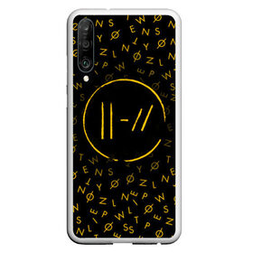 Чехол для Honor P30 с принтом TWENTY ONE PILOTS TOP в Екатеринбурге, Силикон | Область печати: задняя сторона чехла, без боковых панелей | 21 pilots | 21p | music | rock | top | trench | twenty one pilots | группа | музыка | рок