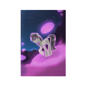 Обложка для паспорта матовая кожа с принтом My Little Pony в Екатеринбурге, натуральная матовая кожа | размер 19,3 х 13,7 см; прозрачные пластиковые крепления | little | magic | my | pony | дракон | дружба | единорог | искорка | пони | селестия | спайк | сумеречная | это чудо