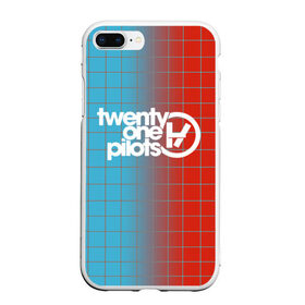 Чехол для iPhone 7Plus/8 Plus матовый с принтом TWENTY ONE PILOTS TOP в Екатеринбурге, Силикон | Область печати: задняя сторона чехла, без боковых панелей | 21 pilots | 21p | music | rock | top | trench | twenty one pilots | группа | музыка | рок