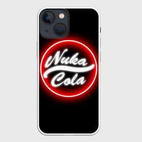 Чехол для iPhone 13 mini с принтом NUKA COLA в Екатеринбурге,  |  | 101 | 111 | 76 | atom cats | bethesda | brotherhood of steel | fallout | nuka cola | outcast | tunnel snakes | vault | war | братство стали | бункер | война | убежище | фолаут | фоллаут | ядеркола