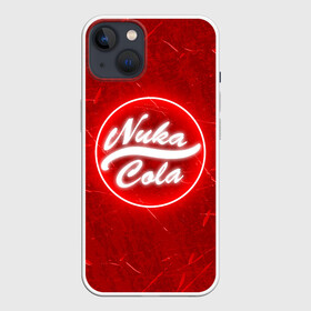 Чехол для iPhone 13 с принтом NUKA COLA в Екатеринбурге,  |  | 101 | 111 | 76 | atom cats | bethesda | brotherhood of steel | fallout | nuka cola | outcast | tunnel snakes | vault | war | братство стали | бункер | война | убежище | фолаут | фоллаут | ядеркола