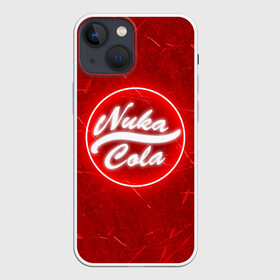 Чехол для iPhone 13 mini с принтом NUKA COLA в Екатеринбурге,  |  | 101 | 111 | 76 | atom cats | bethesda | brotherhood of steel | fallout | nuka cola | outcast | tunnel snakes | vault | war | братство стали | бункер | война | убежище | фолаут | фоллаут | ядеркола