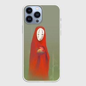 Чехол для iPhone 13 Pro Max с принтом Каонаси с петухом в Екатеринбурге,  |  | spirited away | аниме | безликий | унесённые призраками | хаяо миядзаки