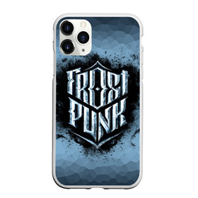 Чехол для iPhone 11 Pro матовый с принтом Frostpunk Logo в Екатеринбурге, Силикон |  | frost punk | frostpunk | фрост панк | фростпанк