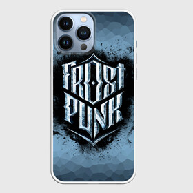 Чехол для iPhone 13 Pro Max с принтом Frostpunk Logo в Екатеринбурге,  |  | Тематика изображения на принте: frost punk | frostpunk | фрост панк | фростпанк