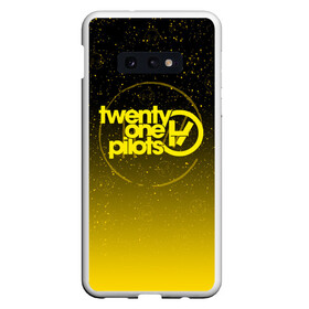 Чехол для Samsung S10E с принтом TWENTY ONE PILOTS TOP в Екатеринбурге, Силикон | Область печати: задняя сторона чехла, без боковых панелей | 21 pilots | 21p | galaxy | music | rock | space | star | top | trench | twenty one pilots | галактика | группа | звезды | космос | музыка | рок