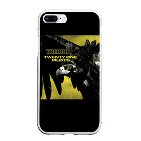 Чехол для iPhone 7Plus/8 Plus матовый с принтом Twenty one pilots - trench в Екатеринбурге, Силикон | Область печати: задняя сторона чехла, без боковых панелей | 21 pilots | 3d                                                        twenty one pilots | jumpsuit | nico and the niners | trench | trench 3d | twenty one pilots