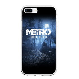 Чехол для iPhone 7Plus/8 Plus матовый с принтом METRO EXODUS в Екатеринбурге, Силикон | Область печати: задняя сторона чехла, без боковых панелей | exodus | horror | metro exodus | survival | игры | исход | метро | метро 2035