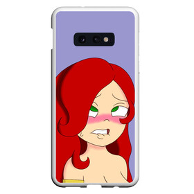 Чехол для Samsung S10E с принтом Redhead в Екатеринбурге, Силикон | Область печати: задняя сторона чехла, без боковых панелей | ahegao | anime | аниме | ахегао