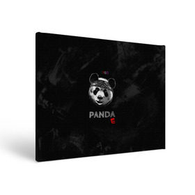 Холст прямоугольный с принтом Cygo - panda E в Екатеринбурге, 100% ПВХ |  | cygo | panda e | rap | бандана | гепард | голова | леонид вакальчук | медведь | мы бежим с тобой как будто от гепарда | надпись | панда е | реп | репер | рэп | рэпер | сайго | суго | цуго