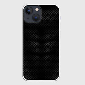 Чехол для iPhone 13 mini с принтом ЧЕРНАЯ БРОНЯ | BLACK ARMOUR в Екатеринбурге,  |  | abstraction | black mask | geometry | honeycomb | mask | orange | steel | texture | uniform | yellow | абстракция | броня | геометрия | защита | костюм | маска | соты | сталь | текстура | цветные | чёрная маска