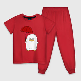 Детская пижама хлопок с принтом Elizabeth в Екатеринбурге, 100% хлопок |  брюки и футболка прямого кроя, без карманов, на брюках мягкая резинка на поясе и по низу штанин
 | anime | gin tama | gintama | аниме | гинтама