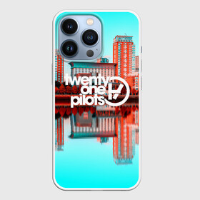 Чехол для iPhone 13 Pro с принтом TWENTY ONE PILOTS в Екатеринбурге,  |  | Тематика изображения на принте: city | josh dun | twenty one pilots | tyler joseph | urban | альбом | город | музыка