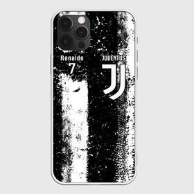 Чехол для iPhone 12 Pro с принтом Ronaldo uniform в Екатеринбурге, силикон | область печати: задняя сторона чехла, без боковых панелей | 7 | cristiano | juventus | ronaldo | белые | криштиану | линии | роналду | черные | ювентус