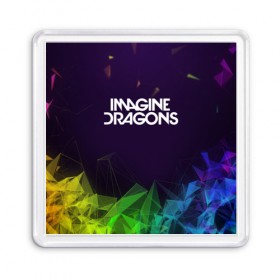 Магнит 55*55 с принтом IMAGINE DRAGONS в Екатеринбурге, Пластик | Размер: 65*65 мм; Размер печати: 55*55 мм | alteranative rock | imagone dragons | music | rap | rock | альтернативный рок | группа | драконы | музыка | музыканты | реп | рок