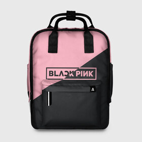 Женский рюкзак 3D с принтом Black Pink в Екатеринбурге, 100% полиэстер | лямки с регулируемой длиной, сверху ручки, чтобы рюкзак нести как сумку. Основное отделение закрывается на молнию, как и внешний карман. Внутри два дополнительных кармана, один из которых закрывается на молнию. По бокам два дополнительных кармашка, куда поместится маленькая бутылочка
 | black pink | blackpink | square two | square up | дженни ким | лалиса манобан