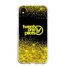 Чехол для iPhone XS Max матовый с принтом TWENTY ONE PILOTS в Екатеринбурге, Силикон | Область печати: задняя сторона чехла, без боковых панелей | Тематика изображения на принте: city | josh dun | twenty one pilots | tyler joseph | urban | альбом | город | музыка