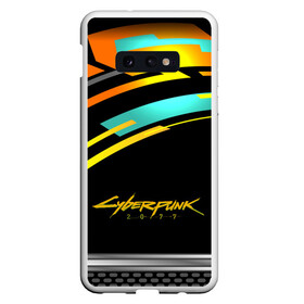 Чехол для Samsung S10E с принтом CyberPunk 2077 в Екатеринбурге, Силикон | Область печати: задняя сторона чехла, без боковых панелей | cd projekt red | cyberpunk | cyberpunk 2077 | e3 | night city | ps4 | rpg | v | xbox | будущее | киберпанк | киберпанк 2077 | найт сити | от создателей ведьмака | рпг