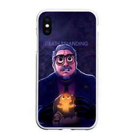 Чехол для iPhone XS Max матовый с принтом Guillermo del Toro в Екатеринбурге, Силикон | Область печати: задняя сторона чехла, без боковых панелей | 