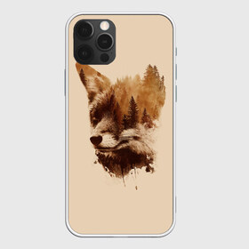 Чехол для iPhone 12 Pro Max с принтом Лесной Лис в Екатеринбурге, Силикон |  | Тематика изображения на принте: forest | fox | foxes | tree | trees | дерево | деревья | лес | лис | лиса | лисица | лисицы | лисы