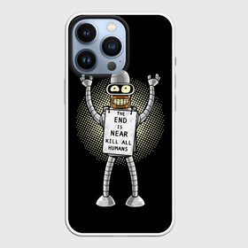 Чехол для iPhone 13 Pro с принтом Kill All Humans в Екатеринбурге,  |  | all | bender | futurama | humans | kill | бендер | близок | всех | конец | людей | футурама