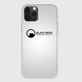 Чехол для iPhone 12 Pro с принтом Black Mesa в Екатеринбурге, силикон | область печати: задняя сторона чехла, без боковых панелей | black mesa | half life | халф лайф | черная меса