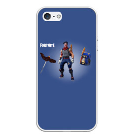 Чехол для iPhone 5/5S матовый с принтом Fortnite Fan Art в Екатеринбурге, Силикон | Область печати: задняя сторона чехла, без боковых панелей | fortnite | save | the | world | битва | борьба | выживани | зомби | королевская | монстры | симулятора | фортнайт