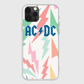 Чехол для iPhone 12 Pro с принтом AC/DC в Екатеринбурге, силикон | область печати: задняя сторона чехла, без боковых панелей | acdc | альтернатива | группа | диси | метал | музыка | музыканты | рок | эйси | эйсидиси