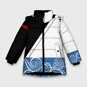 Зимняя куртка для девочек 3D с принтом GINTAMA SAKATA GINTOKI в Екатеринбурге, ткань верха — 100% полиэстер; подклад — 100% полиэстер, утеплитель — 100% полиэстер. | длина ниже бедра, удлиненная спинка, воротник стойка и отстегивающийся капюшон. Есть боковые карманы с листочкой на кнопках, утяжки по низу изделия и внутренний карман на молнии. 

Предусмотрены светоотражающий принт на спинке, радужный светоотражающий элемент на пуллере молнии и на резинке для утяжки. | anime | gintama | gintoki | heroes | manga | sakata | аниме | гинтама | манга | мультсериал