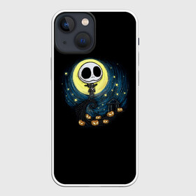 Чехол для iPhone 13 mini с принтом The Nightmare Before Christmas в Екатеринбурге,  |  | before | burton | christmas | horror | jack skellington | nightmare | tim | timothy | walter | бёртон | джек | перед | рождеством | скеллингтон | тим | тимоти | ужастик | ужасы | уолтер