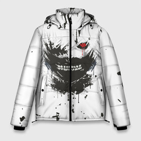 Мужская зимняя куртка 3D с принтом Kaneki Ken (Tokyo Ghoul) #1 в Екатеринбурге, верх — 100% полиэстер; подкладка — 100% полиэстер; утеплитель — 100% полиэстер | длина ниже бедра, свободный силуэт Оверсайз. Есть воротник-стойка, отстегивающийся капюшон и ветрозащитная планка. 

Боковые карманы с листочкой на кнопках и внутренний карман на молнии. | Тематика изображения на принте: anime | kaneki ken | tokyo ghoul | аниме | канеки кен | токийский гуль