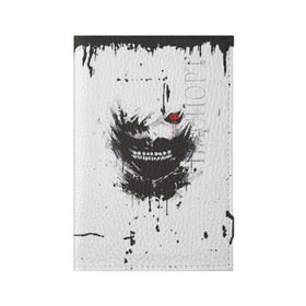 Обложка для паспорта матовая кожа с принтом Kaneki Ken (Tokyo Ghoul) #1 в Екатеринбурге, натуральная матовая кожа | размер 19,3 х 13,7 см; прозрачные пластиковые крепления | Тематика изображения на принте: anime | kaneki ken | tokyo ghoul | аниме | канеки кен | токийский гуль
