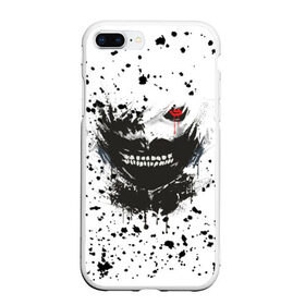 Чехол для iPhone 7Plus/8 Plus матовый с принтом Kaneki Ken (Tokyo Ghoul) #3 в Екатеринбурге, Силикон | Область печати: задняя сторона чехла, без боковых панелей | anime | kaneki ken | tokyo ghoul | аниме | канеки кен | токийский гуль