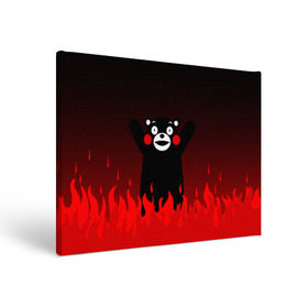 Холст прямоугольный с принтом KUMAMON в Екатеринбурге, 100% ПВХ |  | japanese | kumamon | kumamoto | аниме | игрушка | кумамон | кумамото сапурайдзу | персонаж | талисман | япония