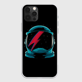 Чехол для iPhone 12 Pro Max с принтом Space Bowie в Екатеринбурге, Силикон |  | david bowie | rock music | дэвид боуи | рок  музыка