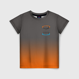 Детская футболка 3D с принтом Карман в Портале в Екатеринбурге, 100% гипоаллергенный полиэфир | прямой крой, круглый вырез горловины, длина до линии бедер, чуть спущенное плечо, ткань немного тянется | portal | портал