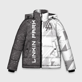 Зимняя куртка для мальчиков 3D с принтом Linkin Park в Екатеринбурге, ткань верха — 100% полиэстер; подклад — 100% полиэстер, утеплитель — 100% полиэстер | длина ниже бедра, удлиненная спинка, воротник стойка и отстегивающийся капюшон. Есть боковые карманы с листочкой на кнопках, утяжки по низу изделия и внутренний карман на молнии. 

Предусмотрены светоотражающий принт на спинке, радужный светоотражающий элемент на пуллере молнии и на резинке для утяжки | американская | группа | линкин | метал | ню | парк | рок | рэп | электроник
