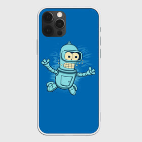 Чехол для iPhone 12 Pro Max с принтом Bender Nevermind в Екатеринбурге, Силикон |  | bender | futurama | mult | nevermind | nirvana | simpsons | zoidberg | бендер | зойдберг | мульт | мультик | мультфильм | симпсоны | футурама