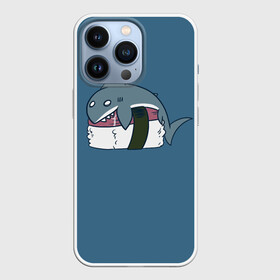 Чехол для iPhone 13 Pro с принтом Суши в Екатеринбурге,  |  | Тематика изображения на принте: fish | fishes | lake | ocean | river | sea | sushi | water | вода | море | озеро | океан | раба | река | ролл | роллы | рыбка | рыбки | рыбы | суши