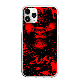 Чехол для iPhone 11 Pro матовый с принтом Красный поросенок в Екатеринбурге, Силикон |  | 2019 | боров | брызги | веселье | взгляд | год | домашнее | животное | капли | красный | кровь | подарок | поздравление | поросенок | праздник | радость | рождество | с новым годом | свинья