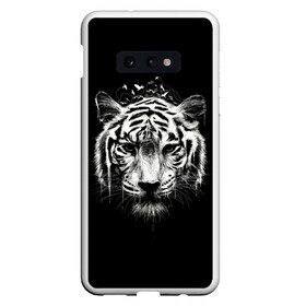 Чехол для Samsung S10E с принтом Dark Tiger в Екатеринбурге, Силикон | Область печати: задняя сторона чехла, без боковых панелей | Тематика изображения на принте: africa | creepy | dark | desert | predator | scary | tiger | tigers | африка | жуткий | мрачный | пустыня | страшный | тигр | тигренок | тигрица | тигрицы | тигры | тигрята | хищник