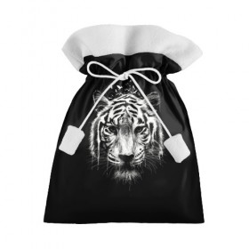 Подарочный 3D мешок с принтом Dark Tiger в Екатеринбурге, 100% полиэстер | Размер: 29*39 см | africa | creepy | dark | desert | predator | scary | tiger | tigers | африка | жуткий | мрачный | пустыня | страшный | тигр | тигренок | тигрица | тигрицы | тигры | тигрята | хищник