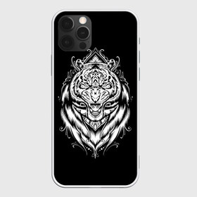 Чехол для iPhone 12 Pro Max с принтом Dark Tiger в Екатеринбурге, Силикон |  | africa | creepy | dark | desert | predator | scary | tiger | tigers | африка | жуткий | мрачный | пустыня | страшный | тигр | тигренок | тигрица | тигрицы | тигры | тигрята | хищник
