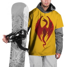 Накидка на куртку 3D с принтом Красный Дракон в Екатеринбурге, 100% полиэстер |  | age | dragon | dragons | knight | knights | middle | red | viking | vikings | век | века | викинг | викинги | дракон | дракона | драконы | как | красный | приручить | рыцари | рыцарь | средние | средний