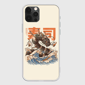 Чехол для iPhone 12 Pro Max с принтом Great Sushi Dragon в Екатеринбурге, Силикон |  | 