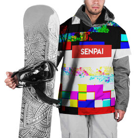 Накидка на куртку 3D с принтом SENPAI в Екатеринбурге, 100% полиэстер |  | alien | anime | axegao | fight | game | manga | martial artist | senpai | аниме | арт | персонажи | япония