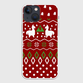 Чехол для iPhone 13 mini с принтом FORTNITE НОВОГОДНИЙ в Екатеринбурге,  |  | 2020 | christmas | fortnite | happy new year | llama | marry christmas | new year | snow | winter | новогодний | новый год | снег | фортнайт