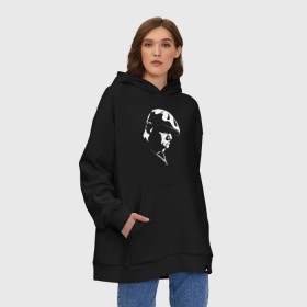 Худи SuperOversize хлопок с принтом The Notorious B.I.G. в Екатеринбурге, 70% хлопок, 30% полиэстер, мягкий начес внутри | карман-кенгуру, эластичная резинка на манжетах и по нижней кромке, двухслойный капюшон
 | b.i.g. | big | biggie | brooklyn | notorios | old | rap | school | smalls | the | биайджи | биг | бигги | биги | бруклин | наториос | ноториос | олд | рэп | рэпер | скул